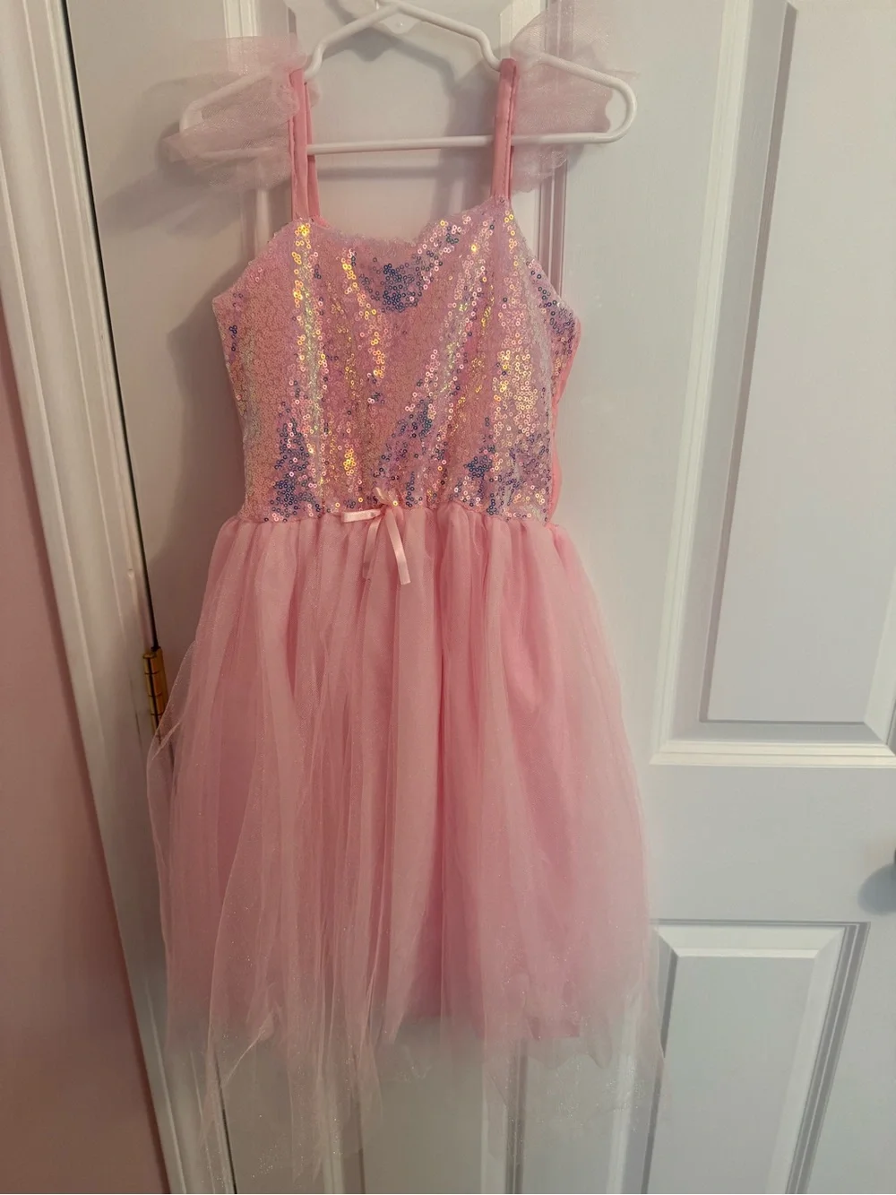 Great Pretenders Pink Sequin Tulle Princess Dress - Kids Costume